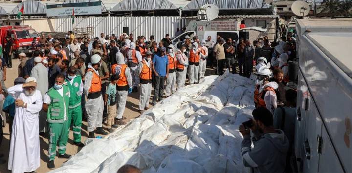 Israel asegura que los tres cuerpos recibidos el viernes de Gaza no corresponden a rehenes