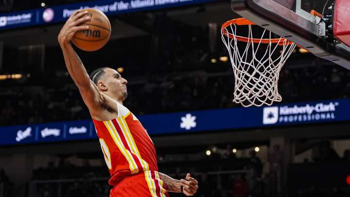 Video of Zaccharie Risacher’s fall in Hawks-Suns leaves fans terrified