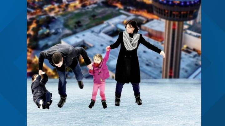 Ice skate under the stars in downtown San Antonio this holiday season