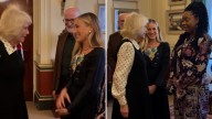 Sarah Jessica Parker meets Queen Camilla
