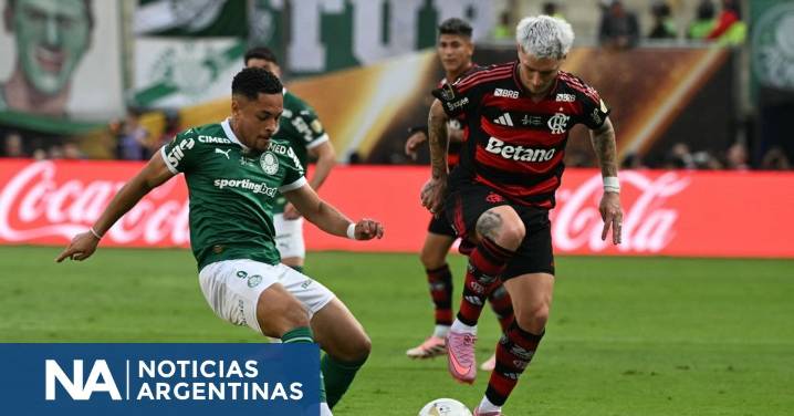 Flamengo le ganó a Palmeiras y se consagró campeón de la Copa Libertadores