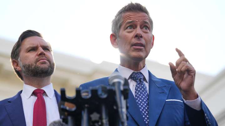 Transportation Secretary Sean Duffy warns of 'mass chaos' in skies if shutdown continues