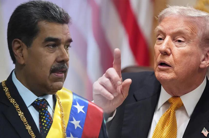 Trump redobla su presión a Maduro: "El espacio aéreo de Venezuela debe considerarse cerrado"