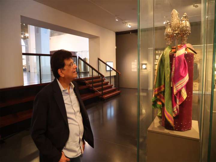 Piyush Goyal tours Kadavumbagam Synagogue at Israel Museum before