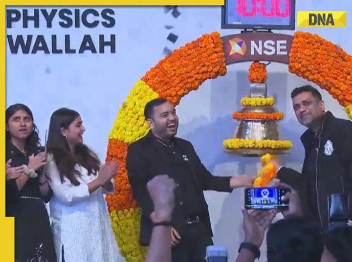 PhysicsWallah IPO: Alakh Pandey's company's shares surge 33% in debut, market ca