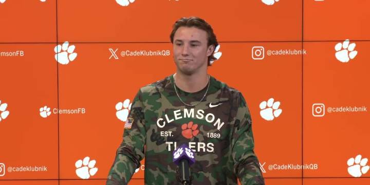 Dabo Swinney, QB Cade Klubnik share Clemson’s Senior Day emotions