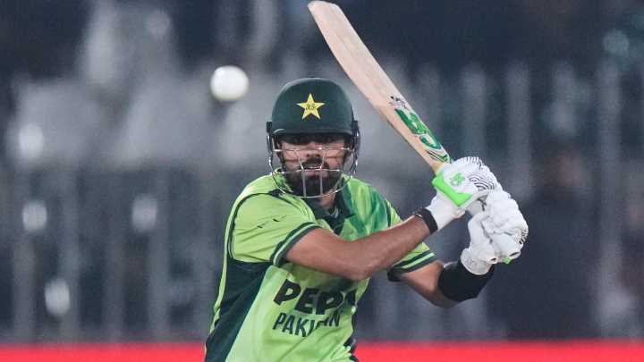 Mystery spinner Usman Tariq’s hat-trick, Babar Azam’s half century propel Pakistan into tri