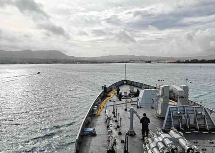 INS Sahyadri, Australian Navy’s HMAS Ballarat participate in ‘AUSINDEX’ in Northern Pacific