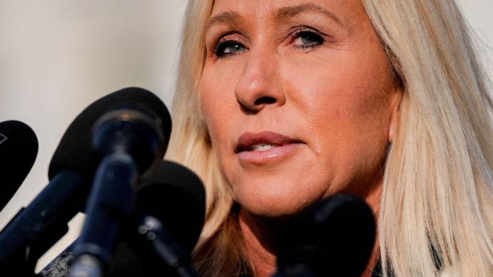 Rep. Marjorie Taylor Greene of Georgia, former Trump loyalist, says she is resigning from Congress