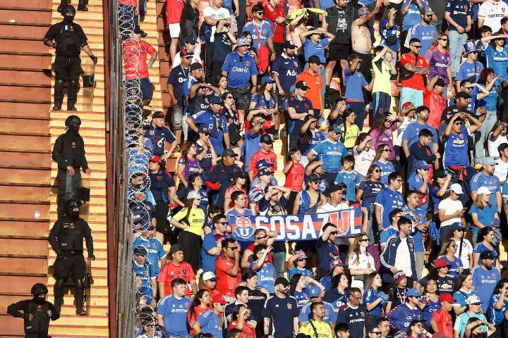 U de Chile anuncia sanciones a hinchas por incidentes en Santa Laura: ya van 347 fanáticos azules con prohibición de acceso al estadio