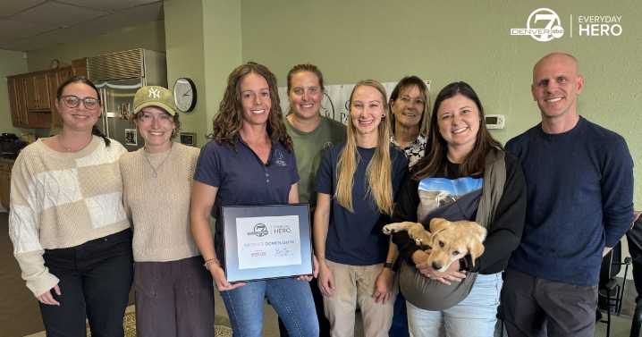 Army combat veteran honored for raising service dogs that change lives