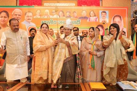 Delhi CM Rekha Gupta campaigns for BJP candidates in MCD bypoll