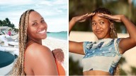 Tennis stars Naomi Osaka and Taylor Townsend party on a yacht in sizzling swimsuits to celebrate 'off season'