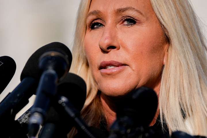 Marjorie Taylor Greene, former Trump loyalist, says she’s resigning from Congress