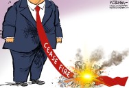 Cartoonist’s take: Blowing up the cease fire