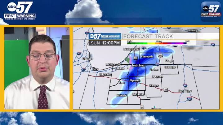 More intense lake effect snow this afternoon