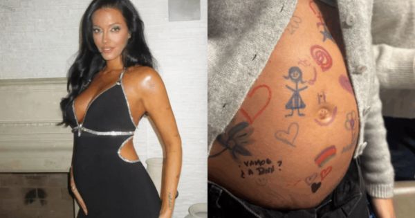 Así fue el baby shower secreto de Oriana Sabatini: mostró su panza como nunca antes