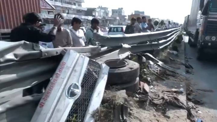 Jaipur Road Accident: At Least 12 Killed, Several Injured After 'Drunk' Truck Driver Crashes Into Multiple Vehicles In Jaipur; Horrific CCTV Video Surfaces