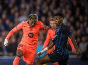 Barcelona se salvó de una bochornosa derrota en Bélgica, gracias al VAR