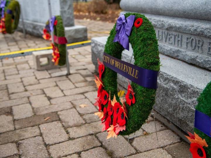 Remembrance Day ceremonies being held across Quinte region