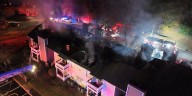 16 people without homes after massive fire destroys apartments in Charlotte