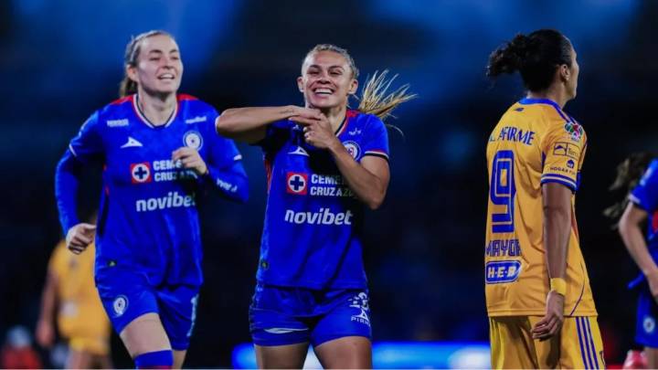 Cruz Azul y Tigres femenil empatan la semifinal de ida en CU