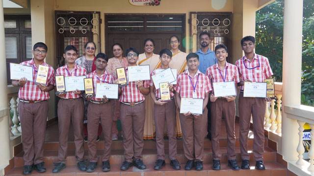 Mangaluru: St Theresa’s grade 10 students excels at Inter