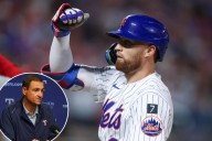 Brandon Nimmo traded Mets immortality for Rangers World Series chance