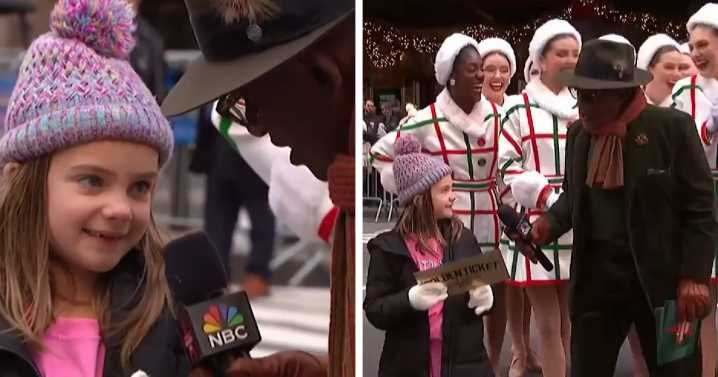 “It Was Epic”: Little Girl’s Brutally Honest Reaction To Golden Ticket Offer At Thanksgiving Parade Goes Viral