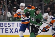 Isles survive as Stars' last-second goal is overturned - The Rink Live | Coverage of youth, junior, high school and college hockey