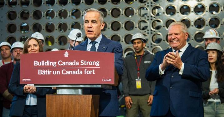 Mark Carney is adding new major projects. Here is the list