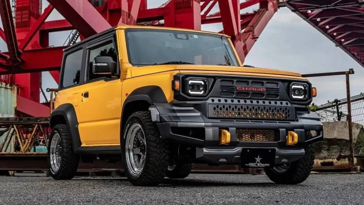 Suzuki Jimny undergoes HiLux Champ face