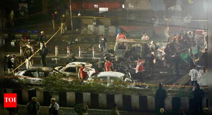 Delhi car blast: New video surfaces showing explosion near Red Fort area; watch