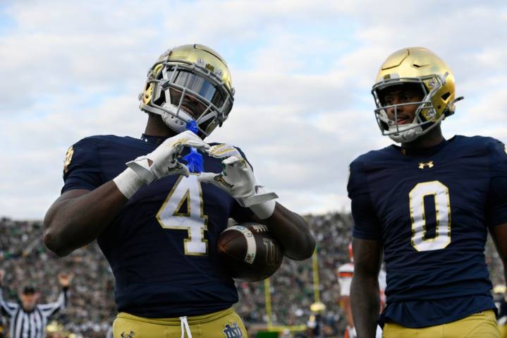 Jeremiyah Love: Making the Heisman Trophy case for Notre Dame RB