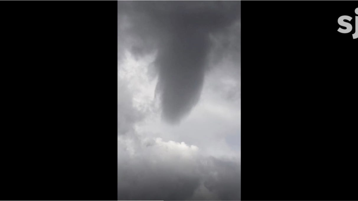 Thunderstorms could produce tornado in western Oregon