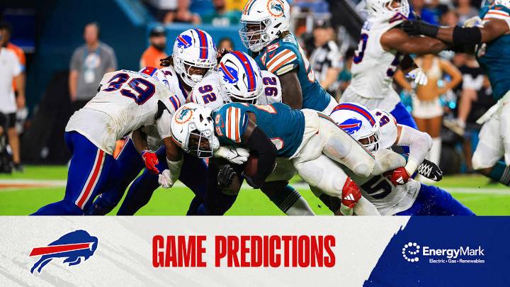 Buffalo Bills at Miami Dolphins Game Predictions