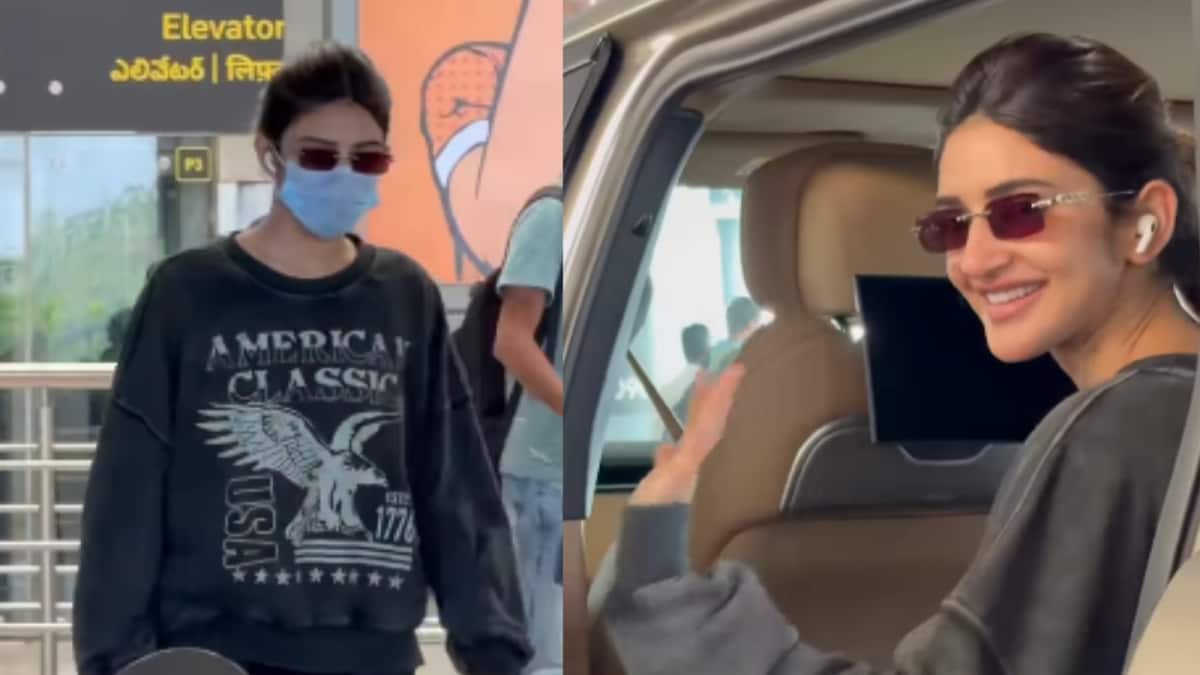 Sreeleela Spreads Her Charm In Latest Airport Appearance Amid Hectic Schedules