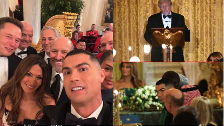 Cristiano Ronaldo cena con Trump en la Casa Blanca como parte de la delegación saudí