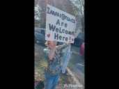 Immigration enforcement protest at Charlotte Home Depot