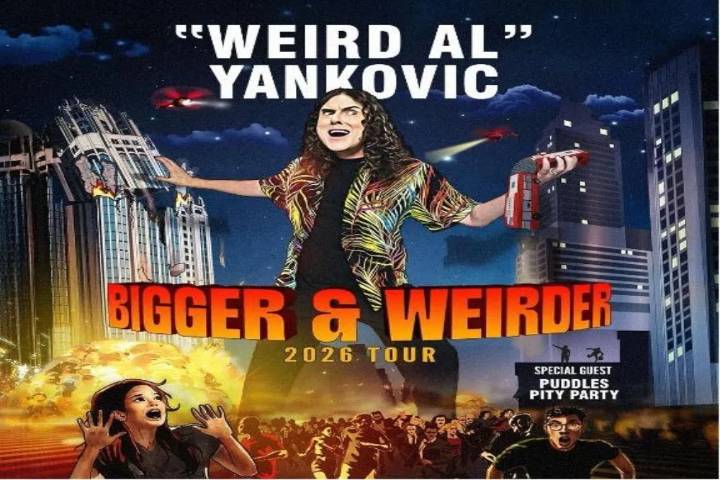 “Weird Al” Yankovic to visit Peoria on 2026 tour