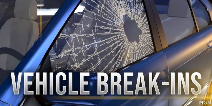 Police investigating multiple car break-ins on Main Street in Evansville