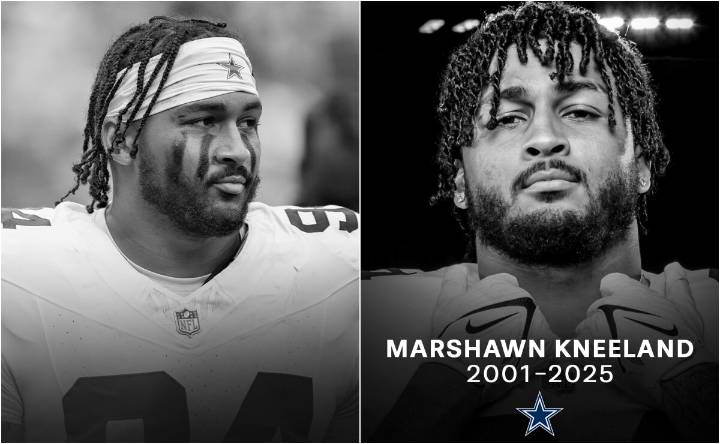 Muere Marshawn Kneeland: esta fue la última publicación del jugador de los Cowboys de Dallas en Instagram