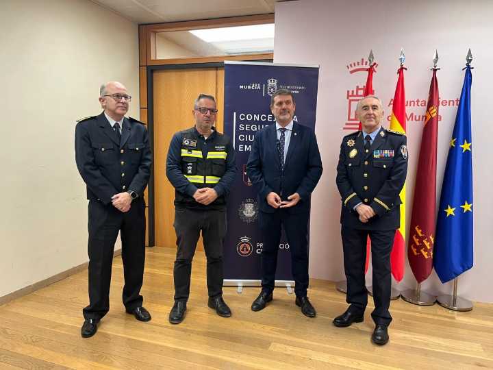 Murcia | Murcia destinará 12,4 millones a seguridad en 2026 y construirá su primer Centro Integral en El Palmar