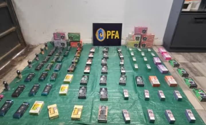 Desarticulan banda que comercializaba vapers con droga: seis detenidos