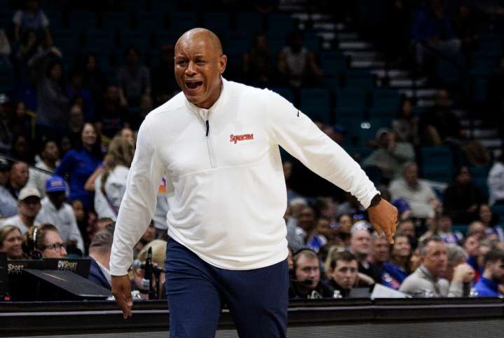 Grade SU basketball performance vs. Kansas, vote on player of game