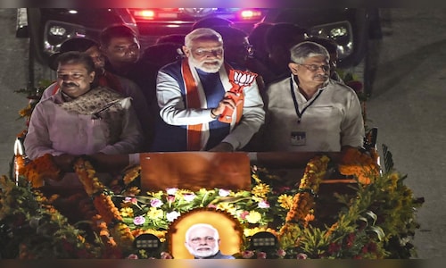 PM Modi holds mega roadshow in Patna as Bihar gears up for assembly polls