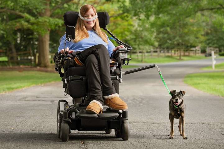 Dog Owner with ALS Gets Holiday Wish to Go on Walks Again with Her Pup