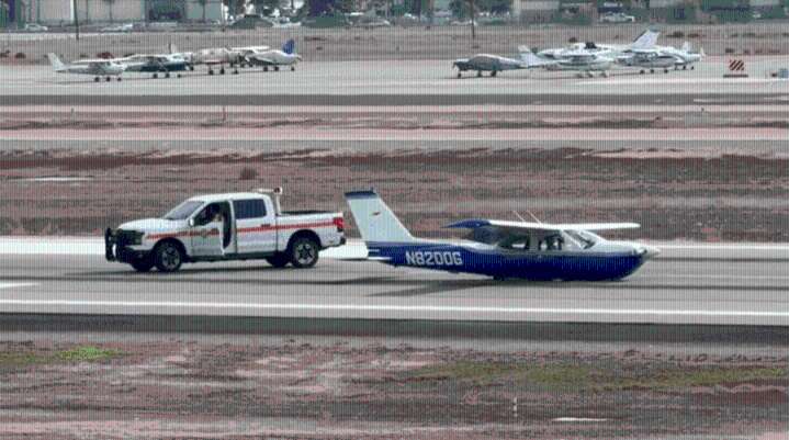 Small plane suffers hard landing at El Cajon airport; no injuries reported