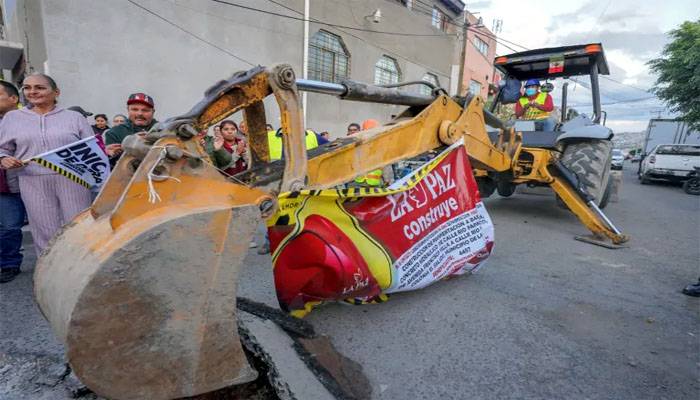 La Paz pavimentará dos calles en col. El Salado