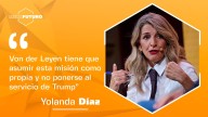 Yolanda Díaz pide a la UE "no ponerse al servicio de Trump" y regular la IA": "Nos juzgarán si no lo hacemos"
